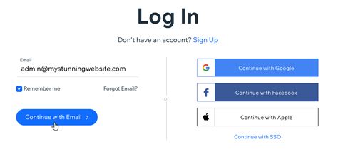 wix log in|Logging in to Your Wix Account 